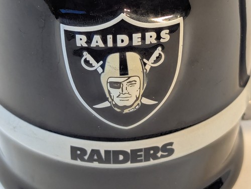Los Vegas Raiders Football Raised 3D Logo Coffee Mug NFL Licensed CHIPPED HANDLE - Picture 7 of 14