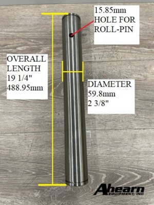MAIN THUMB PIN FITS KUBOTA KX080 EXCAVATOR WITH WERK BRAU THUMB | eBay