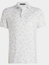 G/FORE G4 ICON CAMO TECH JERSEY GOLF POLO MEN'S S BLUEPRINT NEW G4MC0K060