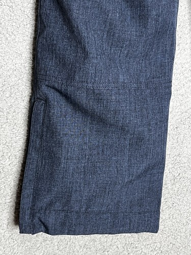 Pantaloni da neve blu Lands End gioventù taglia 12 inverno sci snowboard tasche isolate - Foto 5 di 19