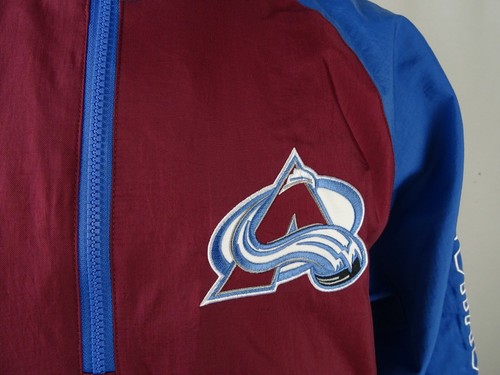 Colorado Avalanche NHL Starter Men's Quarter-Zip Windbreaker - Picture 8 of 14
