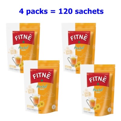 4x AC Kräuter-Fitne-Tee Original Senna Chrysanthemum Diät-Aufguss Abnehmen Natür