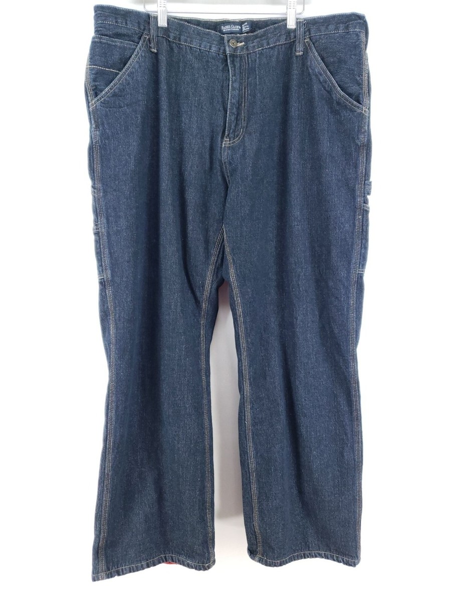 Faded Glory Fleece Lined Jeans Men's Size 42/32