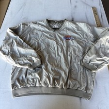 Vintage Pepsi Windbreaker Pullover Beige Size XL Crest Signature Collection