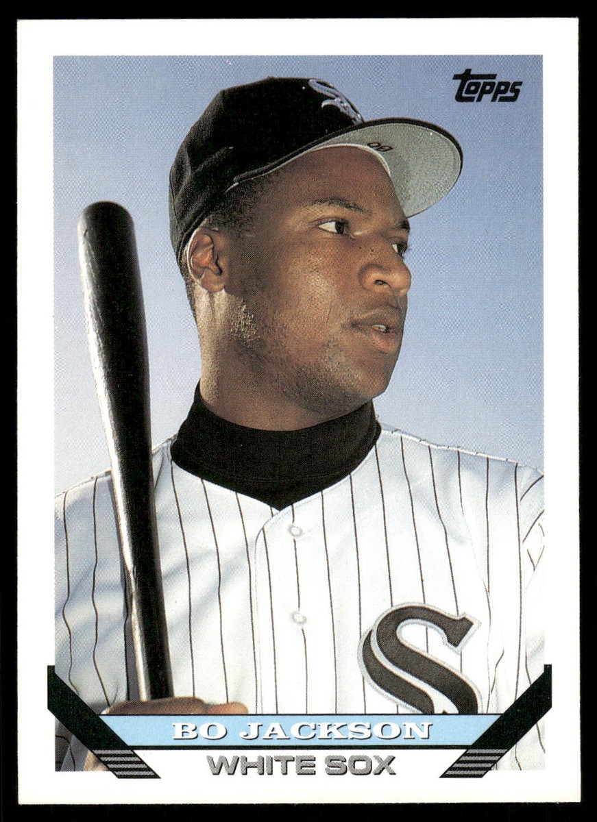 1993 Topps #400 Bo Jackson Chicago White Sox Baseball Card | eBay