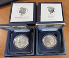 2024 Morgan & Peace Dollar Silver Uncirculated Philadelphia Both With Box & COA