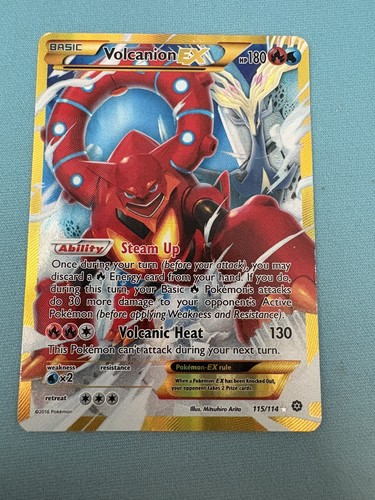 Volcanion EX (Secret) — Steam Siege