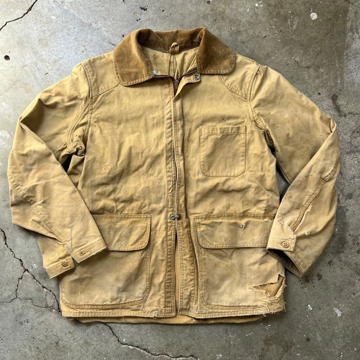 Canvas Original 1950s Vintage Outerwear Coats & Jackets for Men