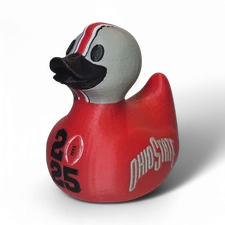 Ohio State Buckeyes National Champions Special Edition Duck - 100 Only!