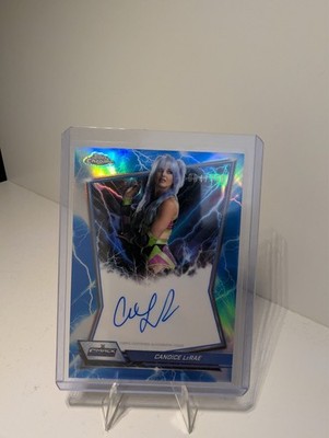 2026 Topps Chrome WWE Candice LeRae Autograph /150