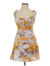 ASTR The Label Women Yellow Cocktail Dress S