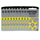 60 Rayovac Extra Advanced Size 10 MF PR70 Hearing Aid Batteries 1.45V Zinc Air