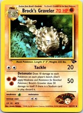 Brock's Graveler Uncommon Gym Challenge Unlimited 034/132 LP