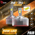 2x LED D5S D8S UPGRADE KIT FOR XENON HEADLIGHT BULBS OEM REPLACEMENT 6000K