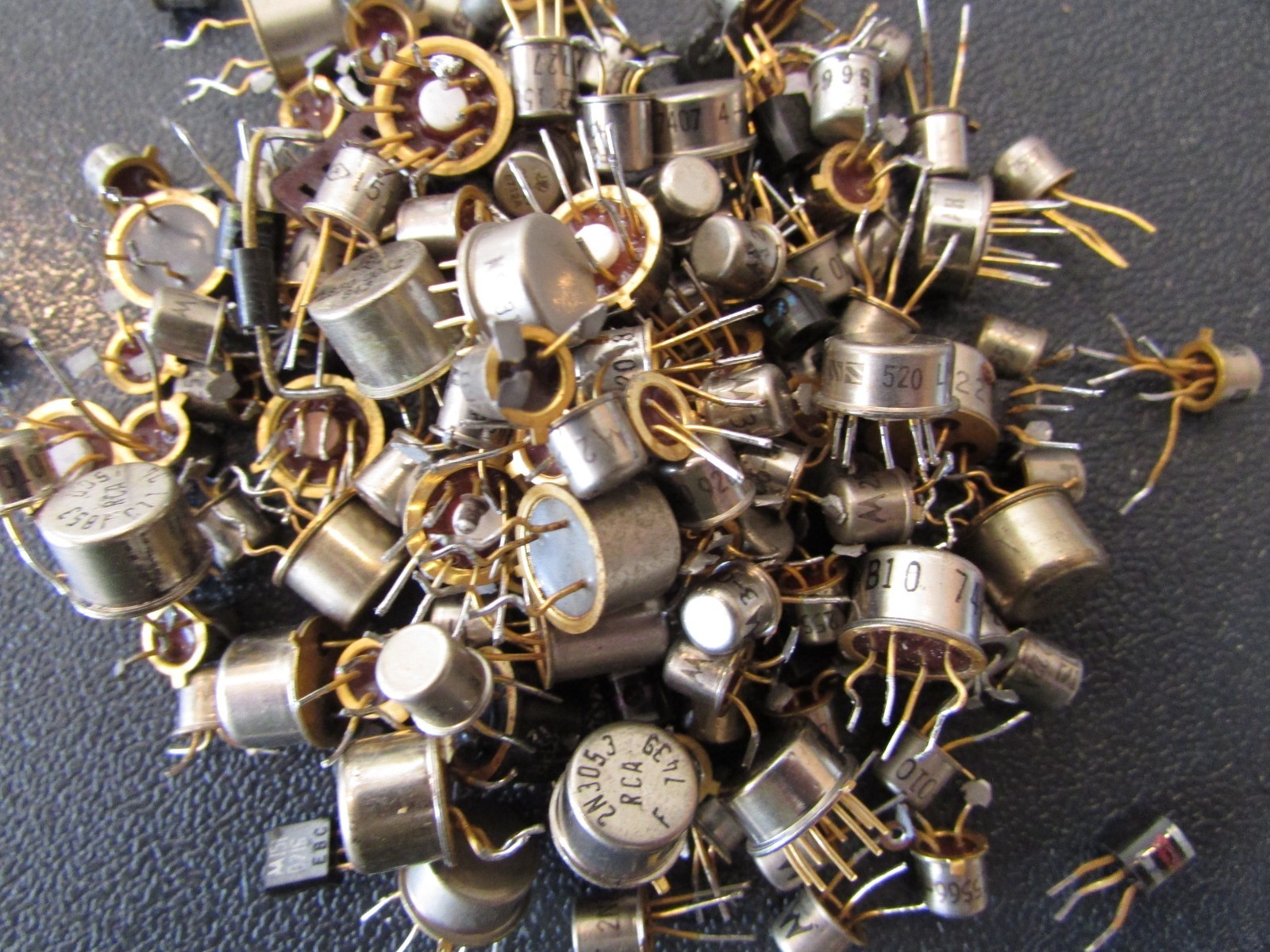 Transistor Gold 2.0 oz. High Grade Gold Plated Transistors For Scrap Gold Recovery | eBay