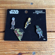Star Wars Funko Pop Pin Set New Sealed