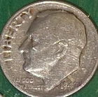 #1947 D Roosevelt Dime 90% Silver **Free Shipping**