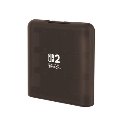 Nintendo Switch 2 Hori Game Card Case Aufbewahrungsbox schwarz für 12 Spiele NEU