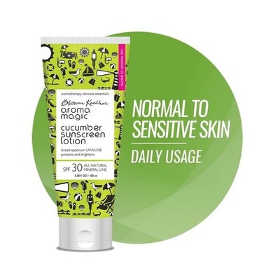 Aroma Magic Gurke Sonnencreme mit Breitspektrumschutz UVA/UVB 100ML