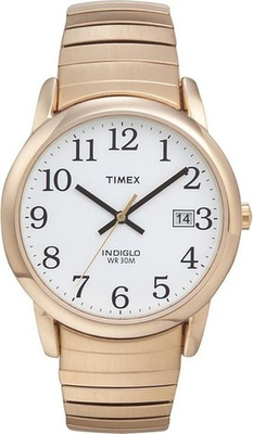#ad Timex Men#x27;s Easy Reader Quartz White Dial Watch T2N090 NEW $31.50