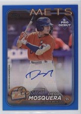 2024 Topps Pro Debut Blue Foil Auto 15/150 Diego Mosquera #PD-72 Auto ez6
