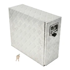 Aluminum 22"X7.75"X18.75" Heavy-Wall Truck Bed Tool Box w/Drawer Storage Toolbox