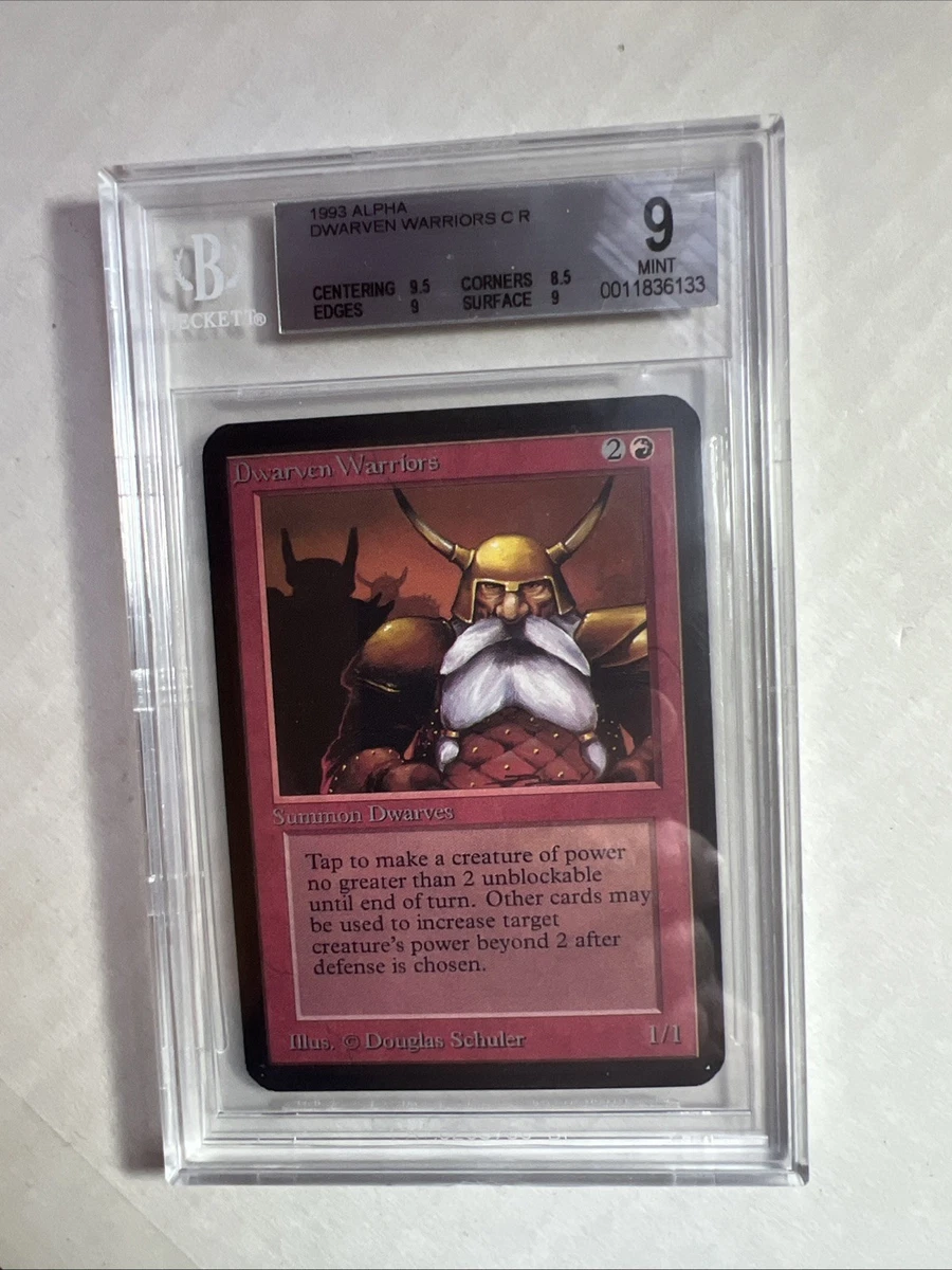 Magic: The Gathering Beckett Grading Services (BGS) Red Limited