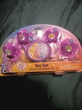 Care Bears Tea Party 13 Piece Tea Set with Cups, Saucers, Spoons, Tea Pot Pours