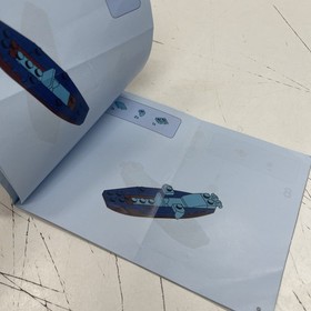 ORIGINAL RETRO LEGO USED Toy Instruction Book Manual Set - 41181 Elves