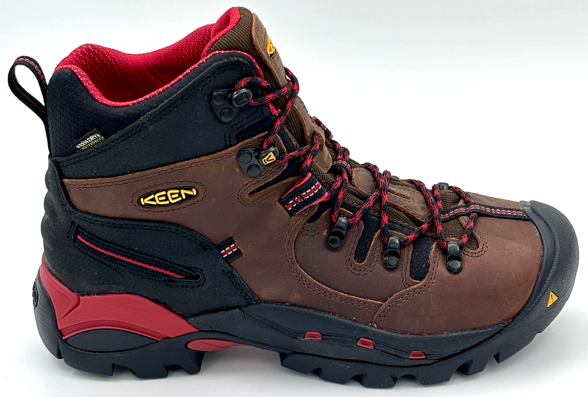 Keen Pittsburgh Men 13 D Steel Toe EH Waterproof Brown WORK HIKING Boot 1007024 Male KEEN Utility KEEN Utility KN1007024 Pittsburgh Bison  main image 3