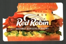 RED ROBIN Gourmet Burger with a Bite, Collectible Die-Cut Gift Card ( $0 ) V1