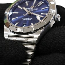 BREITLING A10380101C1A1 Chronomat Automatic 36 36mm Blue Box Papers Men's Watch 8