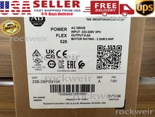 25B-D6P0N104 2022 New Sealed Genuine SER A PowerFlex 525 2.2kW 3Hp AC Drive