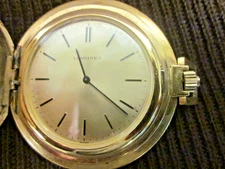 POCKET WATCH LONGINES 17 JEWEL  ACCURATE TIME  43MM DIAMETER NOT GOLD