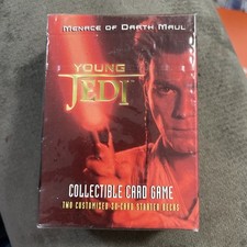 Star Wars Young Jedi Menace Of Darth Maul Collectible Card Game, Sealed