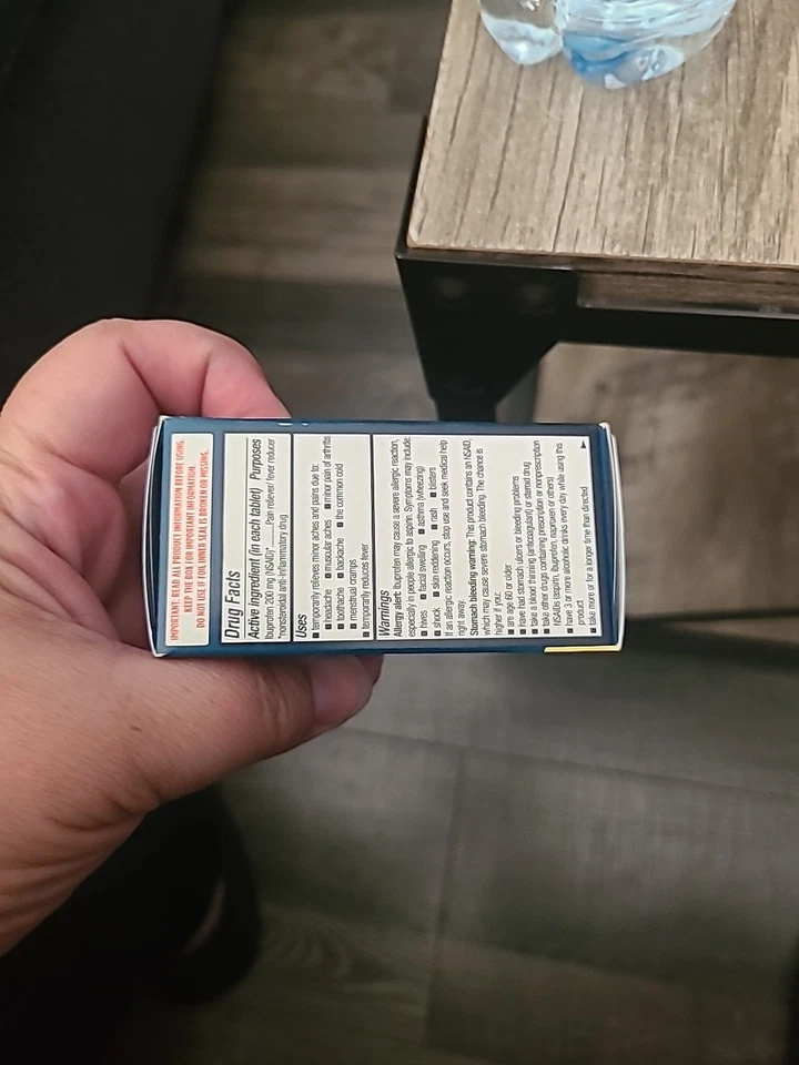 Walgreens Ibuprofen 200mg Pain Reliever Fever Reducer 15Tablets EXP 02/2026 - Image 3 of 4