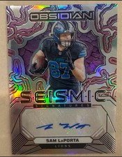 SAM LAPORTA 2024 Obsidian Seismic Signatures Silver Auto / 99