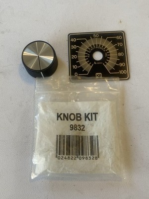 KB Electronics KB-9832 LARGE Knob and Dial Kit (2.25'' x 2.06'')