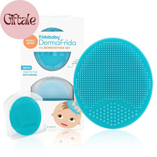 Frida Baby Dermafrida the Skinsoother Baby Bath Brush, Cradle Cap Brush for Babi