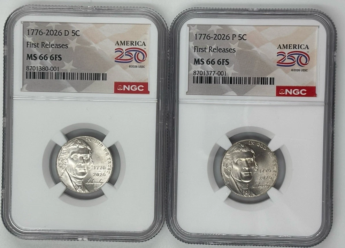 Grade MS 66 US Jefferson Nickels (1938-Now) for sale | eBay