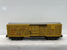AMERICAN FLYER S GAUGE - 24076 UNION PACIFIC CATTLE CAR READY-TO-RUN