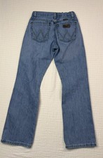 Boys Wrangler Retro Relaxed Boot Jeans 14 Adjustable Youth