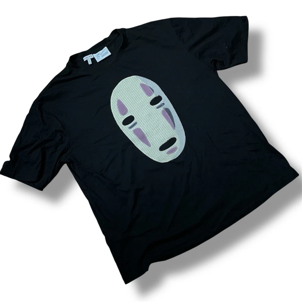 Loewe x Spirited Away Kaonashi Embroidered “No Face” T-Shirt - Image 2 of 4