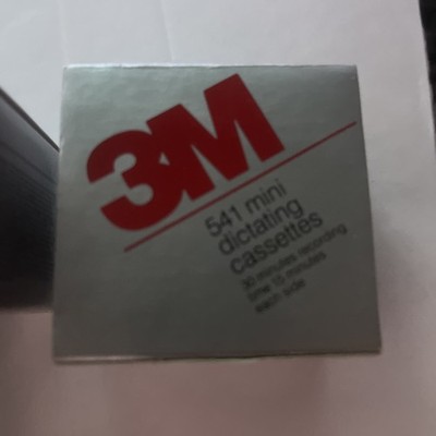 IMATION 541-30 Mini Dictation Cassette Tape 30 Minute Recording Time 3 BOXES 15
