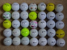 35 x Taylormade & Srixon Pearl & A Grade Golf Balls - bush balls, NONE LAKE