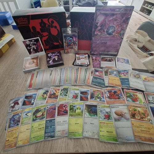 Pokemon Ewige Rivalen Bulk Deutsch Sammlung Top Trainer Box leer mit Promo