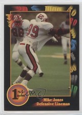 1991 Wild Card Draft Mike Jones #83 Rookie RC 0ng2. rookie card picture