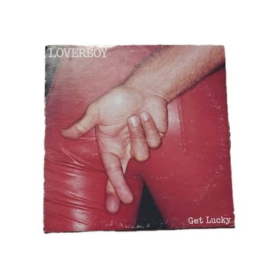LOVERBOY - Get Lucky - LP 1981 Columbia Vinyl Record 1980s Hard Pop Rock VG+/VG+