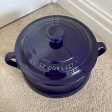 Le Creuset - Fagiolo grande blu scuro 3,8 litri - zuppiera / casseruola