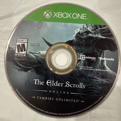 The Elder Scrolls Online: Tamriel Unlimited Disc Only No Tracking Free Shipping